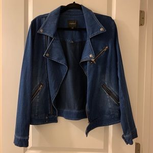 Liverpool Jeans Company Moto Jean Jacket size XL